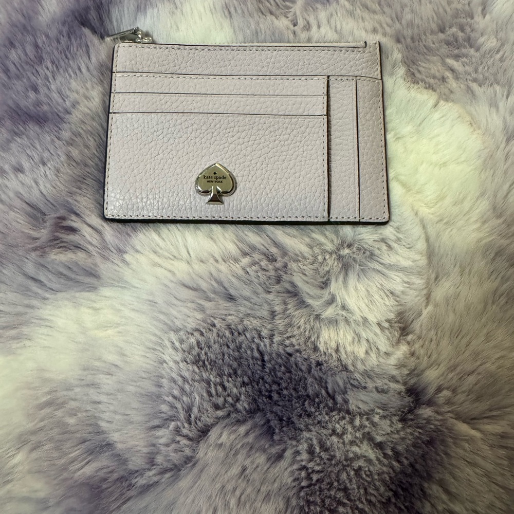 Kate Spade Lavender Card Holder